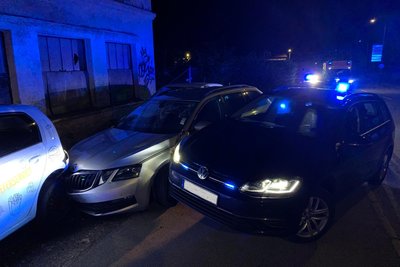 Kurz vor der Breithauptstraße endete die Verfolgungsjagd.