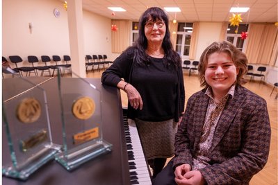 Petra Lucaciu und Friedrich Hofmann.