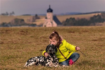 Vorjahres-Sieger Maik Rolle aus Marienberg hat wieder zugeschlagen. Das Bild von Tochter und Hund ist schön komponiert.