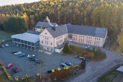 Der Umbau des großen Saals im Kulturhaus Aktivist in Bad Schlema soll verschoben werden.
