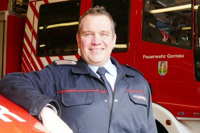 Robby Scholz ist der neue Gemeindewehrleiter der Freiwilligen Feuerwehr Gornau.