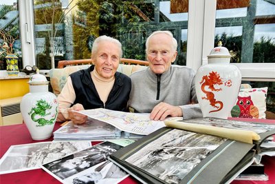 Ursula und Eberhard Gläser kramen gern in den Erinnerungen an eine überaus erfolgreiche Zeit als Kanusportler.