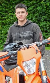 Mag harte Touren: Luca Reinhold aus Schellenberg. 