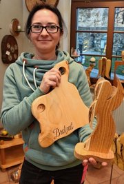 In Plauen betreibt Steffi Bauer ein Geschäft.
