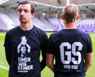 In Erinnerung an Gerd Schädlich wollen Martin Männel und Co. bei dem nächsten Spiel dieses T-Shirt tragen.