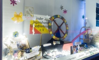 Der Kinder- und Jugendverein ist auch dabei und macht auf die unterschiedlichen Angebote aufmerksam.