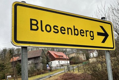 Im kleinsten Ortsteil Triebels wird dieses Jahr investiert: Die Dorfstraße in Blosenberg erhält eine neue Entwässerung.