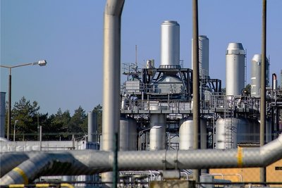 Gasförderanlagen des Unternehmens Neptune Energy Distrikt East am Standort Altmark (Sachsen-Anhalt). 