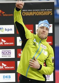 Nico Ihle am Ziel seiner Wünsche: Der Chemnitzer gewinnt seine erste Medaille bei einer WM.