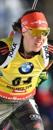 Laura Dahlmeier legte eine furiose Schlussrunde hin und verpasste Gold nur knapp.