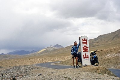 Meixners 98.951 Kilometer lange Radtour führte über den Danquin-Pass in China.