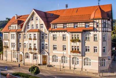 Das Rathaus der Stadt Olbernhau.