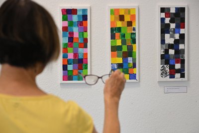 Der Künstler der Serie „Blick ohne und mit Depression“ möchte anonym bleiben.