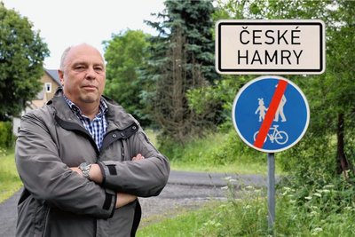 Toralf Kirsten ist Ortsvorsteher von Hammerunterwiesenthal und wohnt unmittelbar in der Nähe der Grenze und der Hundezwinger. Er stand nun auch dem TV-Team Rede und Antwort.