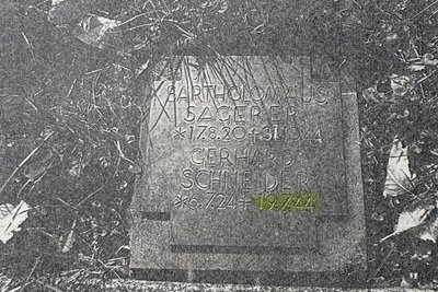Auf dem Kemptener Friedhof stimmt dagegen das Geburtsdatum.