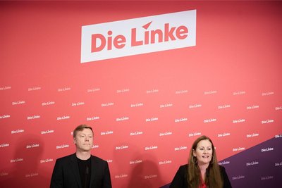 Die Bundesvorsitzenden der Linken, Janine Wissler und Martin Schirdewan treten nicht mehr für die Parteiführung an.