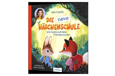 Für den Thienemann-Esslinger Verlag ein Highlight im diesjährigen Programm: Das Kinderbuch „Die neue Häschenschule – Wie Fuchs und Hase Freunde wurden“. Illustration