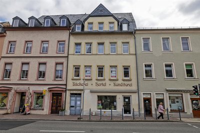 Im Geschäft am Markt 7 befanden sich früher unter anderem eine Fleischerei und eine Klempnerei.