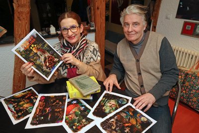 Therese „Resi“ Langhof-Thomas und Thomas Beurich sind bei Recherchen für ihr neues Projekt „Fabelhaftes Vogtland!“ auf viele bekannte und unbekannte Geschichten gestoßen. Die ersten Grafiken dazu sind bereits fertig.