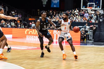 Corey Davis im Spiel der Niners Chemnitz gegen die London Lions.