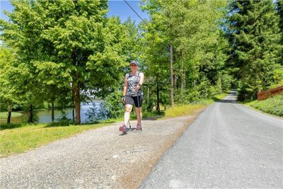 An der Talsperre Falkenstein soll der unbefestigten Weg am Strand asphaltiert und zum Skaterkurs werden.