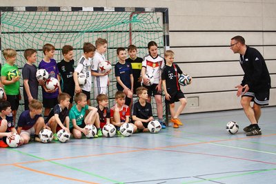 Toralf Kahle, Diplomsportlehrer mit Trainer-A-Lizenz, kümmert sich um die Ausbildung der Talente in der Region Annaberg.