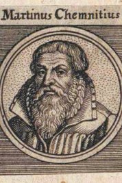 Ein Bild von "Martinus Chemnitius". Die Grafik datiert geschätzt im 17. Jahrhundert. Der Künstler ist unbekannt.