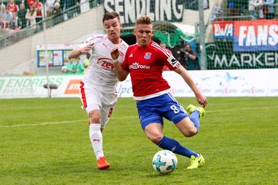 Christian Mauersberger (8, Zwickau) und Max Dombrowka (8, Unterhaching).