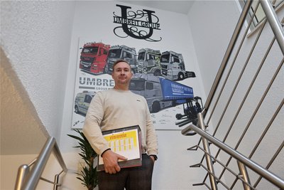 Sven Umbreit (47), Geschäftsführer der Umbreit Group Wilkau-Haßlau, prophezeit: „Die Inflation wird nächstes Jahr steigen.“