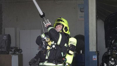 Die Feuerwehr konnte den Brand schnell unter Kontrolle bringen.