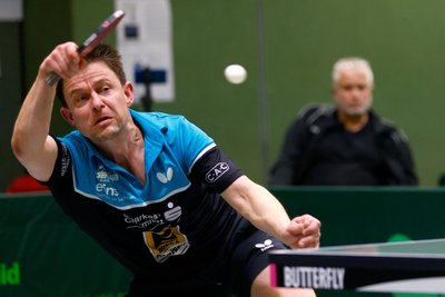 Jens Möbius spielt schon seit 38 Jahren in Hohenstein-Ernstthal Tischtennis – und freut sich nun auf seinen bis dato größten Wettbewerb.