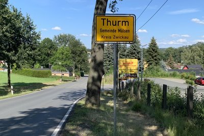 Im Mülsener Ortsteil Thurm ist ein Wohnprojekt für Asylbewerber geplant.