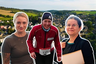Michéle Fankhänel (v. l.), Julia Nebel und Judith Matzke gehören zu den Menschen, die das Fest-Revival gestalten.