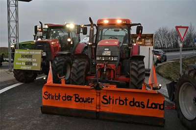 Eine Blockade soll es am Donnerstag an der A4 bei Siebenlehn nicht geben. Dafür sind eine Versammlung in Freiberg und mehrere Fahrzeugkorsos geplant.