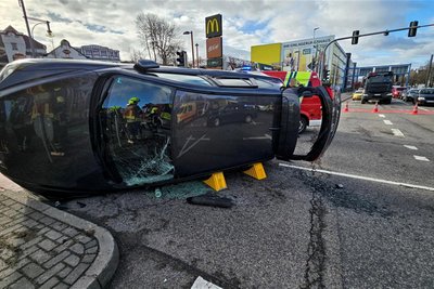 Bei einem Unfall auf der Zwickauer Straße soll es auch Verletzte geben.