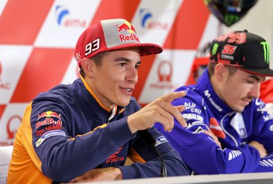 Titelverteidiger Marc Marquez gibt in dieser Saison die Richtung in der MotoGP-Klasse vor.