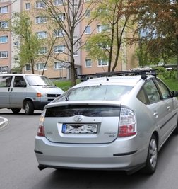 Streitpunkt: Kreuzung im Wohngebiet "Am Sattelgut". 