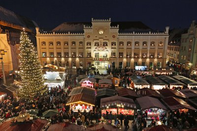 Der Zwickauer Weihnachtsmarkt 2018.