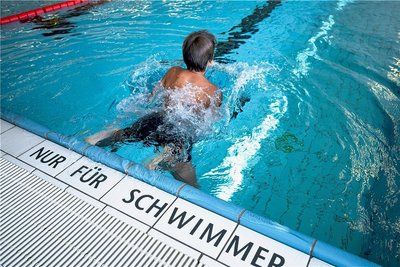 Sparidee Nummer 3: Im Bad lässt sich die Wassertemperatur um einige Grad senken.