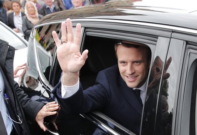 Der französische Präsidentschaftskandidat Emmanuel Macron.