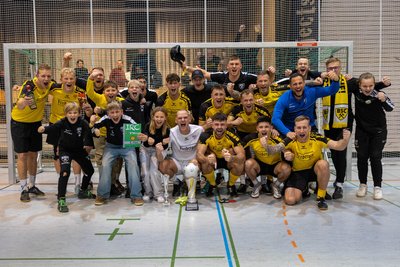 Verdienter Cup-Gewinner: Der BSC Freiberg verteidigt seinen Titel aus dem Vorjahr. Zudem nahmen die Freiberger noch zwei Einzelauszeichnungen mit nach Hause.