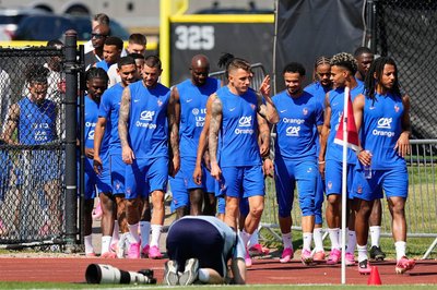 Seit 2018 immer mindestens im WM-Finale: Frankreichs Fußball-Nationalmannschaft. (Archivbild)