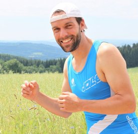 Training auf der Hausdorfer Höhe: Thomas Schröder nimmt am Samstag am Gornergrat Zermatt Marathon in der Schweiz teil. Dabei geht es 42 Kilometer fast nur bergauf. 