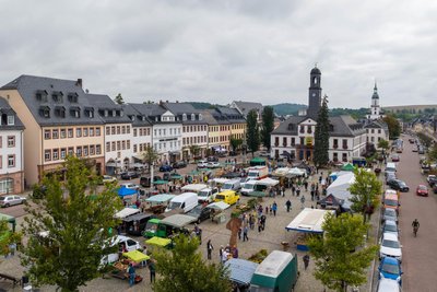 Der Rochlitzer Regionalmarkt ist eine feste Größe im Veranstaltungskalender der Stadt.