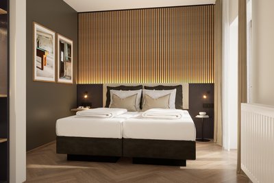 So sollen die Zimmer des neuen Hotels aussehen.