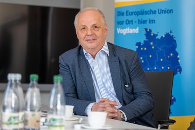 Lutz Neumann, Direktor am DHSN-Standort Plauen.