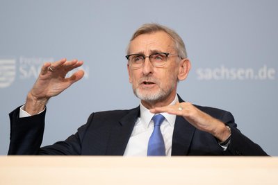 Armin Schuster (CDU) ist Innenminister Sachsens.