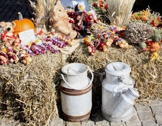 Herbstmarkt in Annaberg-Buchholz. 