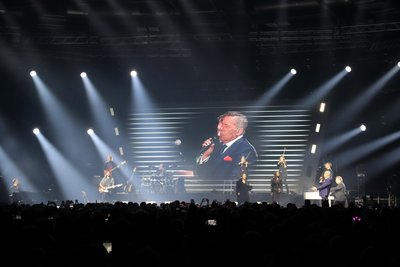 Roland Kaiser war im Rahmen seiner aktuellen Geburtstagstournee am Samstag in der Stadthalle in Zwickau zu Gast.  