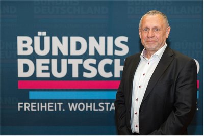 Holm Günther steht für seine Partei auf Platz 4 der Wählerliste für den Thüringer Landtag.
